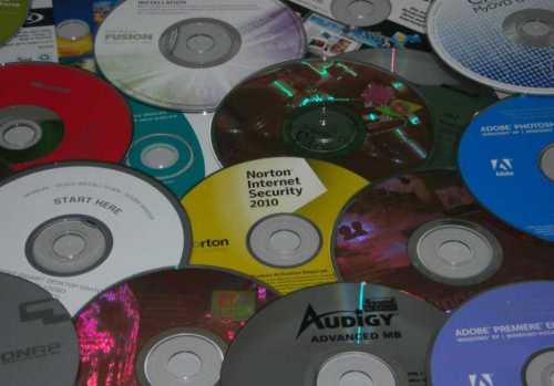Alte Software CDs