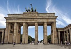 Das Brandenburger Tor in Berlin - Ostseite